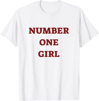 Number One Girl T-Shirt