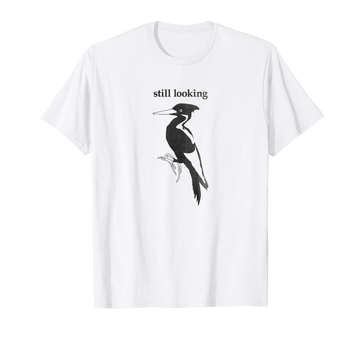 Ivory-Billed Woodpecker Extinct Bird Birdwatching T-Shirt