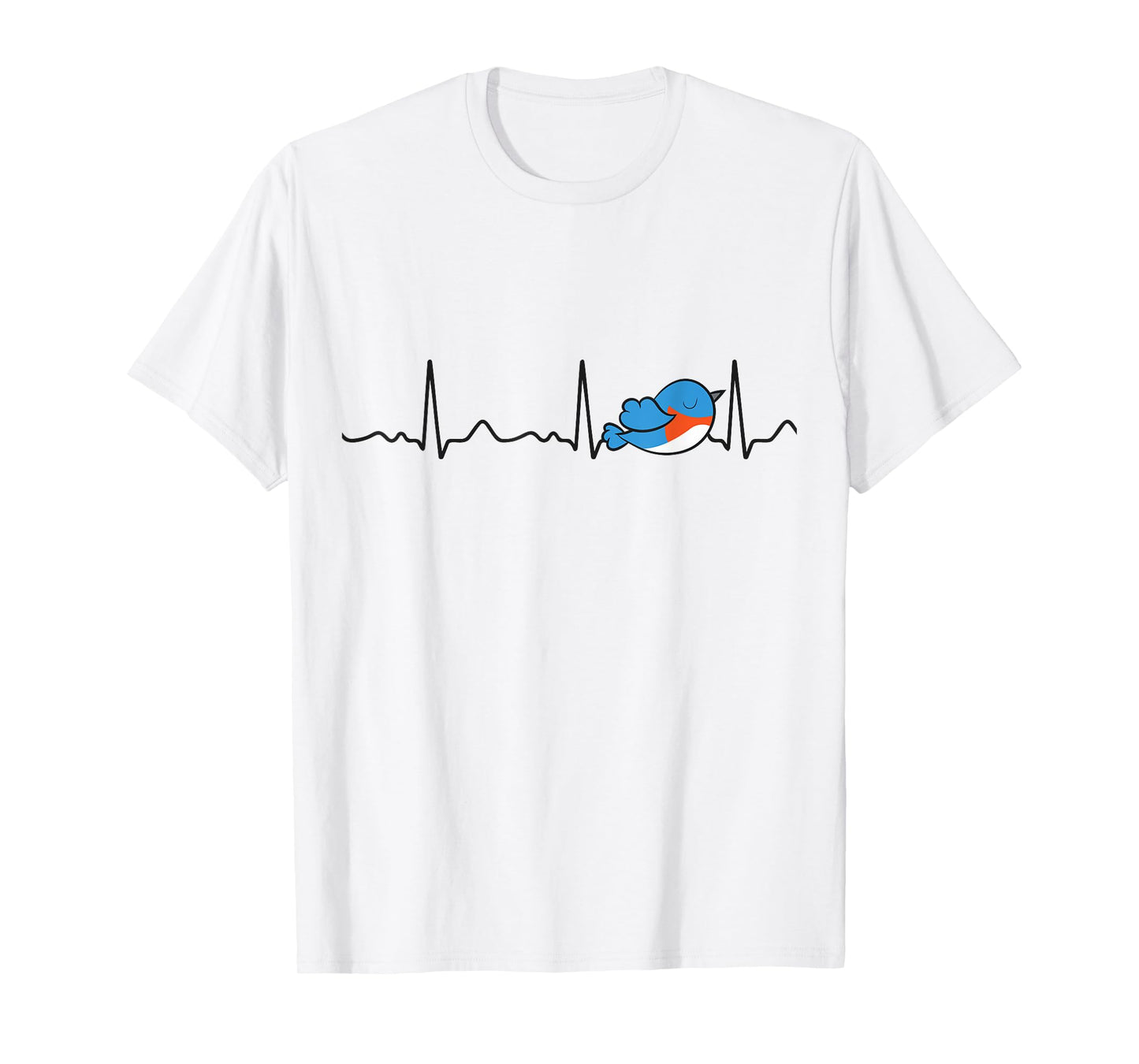 Bluebird Heartbeat Love Bluebirds T-Shirt