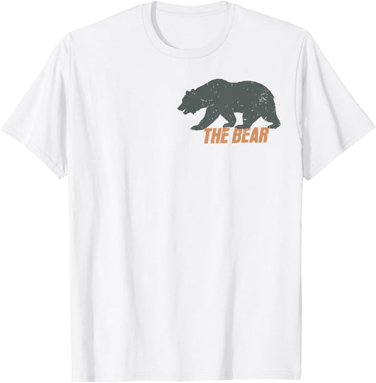(2sided Front+Back) I Choose The Bear, Team Bear T-Shirt
