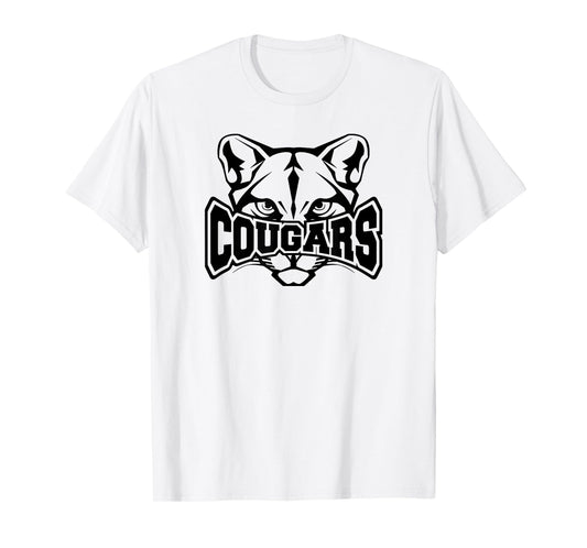 Cougars Teacher Student School Sports Fan Team Spirit T-Shirt