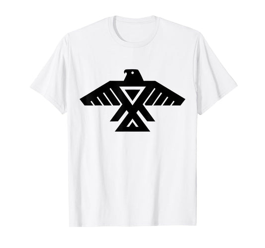 Flags and Symbols Anishinaabe Native American Thunderbird Symbol T-Shirt