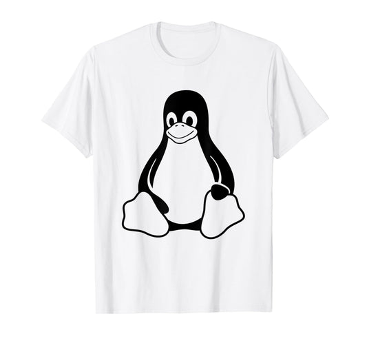 Linux Tux lover T-Shirt w/ tagline Logo Open Source Os tee T-Shirt