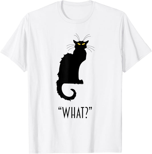 Funny What Cat Chat Noir T-Shirt