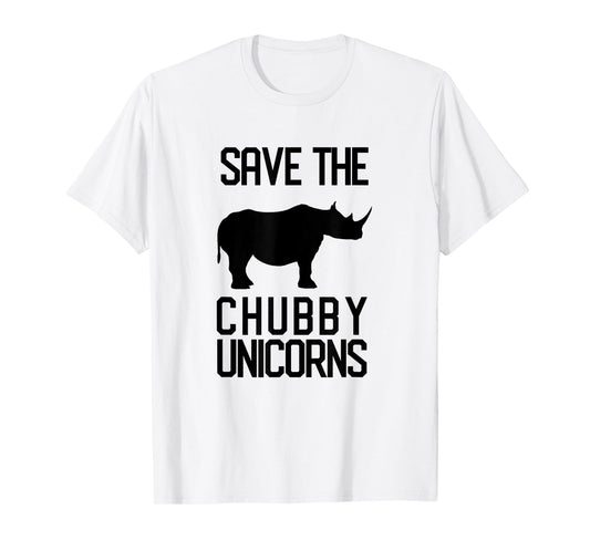 Save The Chubby Unicorns for Kids and Youth T-Shirt