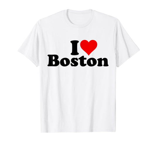 I HEART LOVE BOSTON MASSACHUSETTS T-Shirt