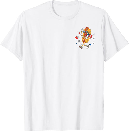 You Look Like 4th Of July Makes Me Want A Hot Dog Real Bad T-Shirt