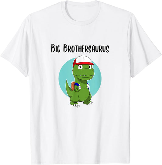 Dinosaur Brother Little Brothersaurus Brothers Siblings T-Shirt