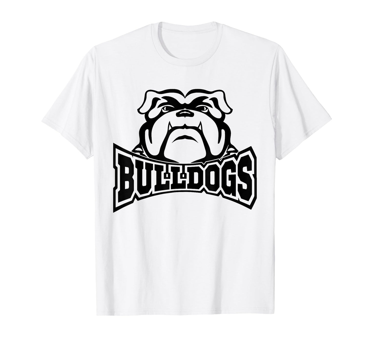 Bulldogs Teacher Student School Sports Fan Team Spirit T-Shirt
