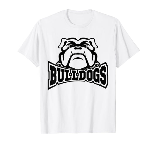Bulldogs Teacher Student School Sports Fan Team Spirit T-Shirt