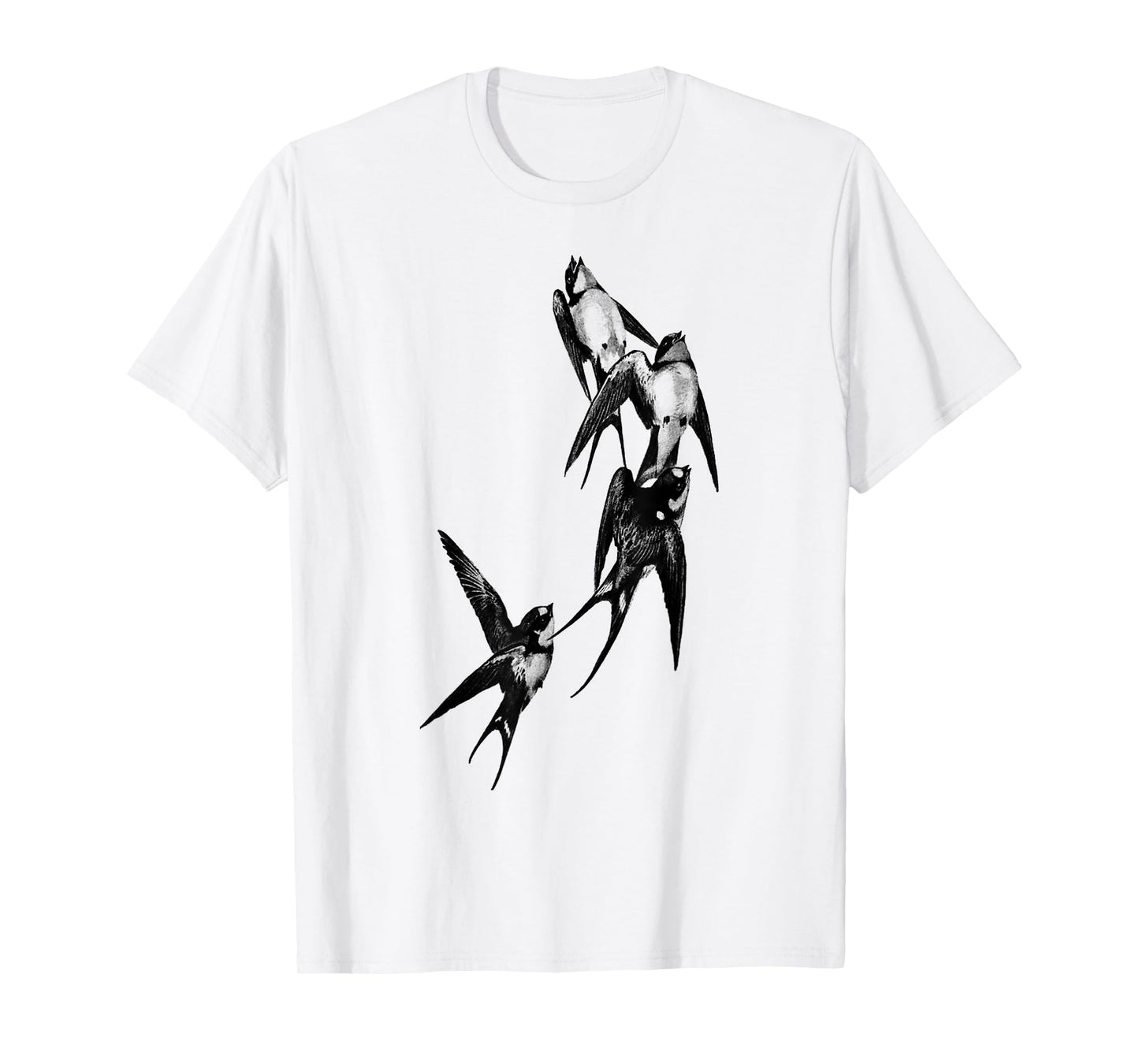 Tattoo Birds Swallow Bird Gift Swallow Tattoo T-Shirt