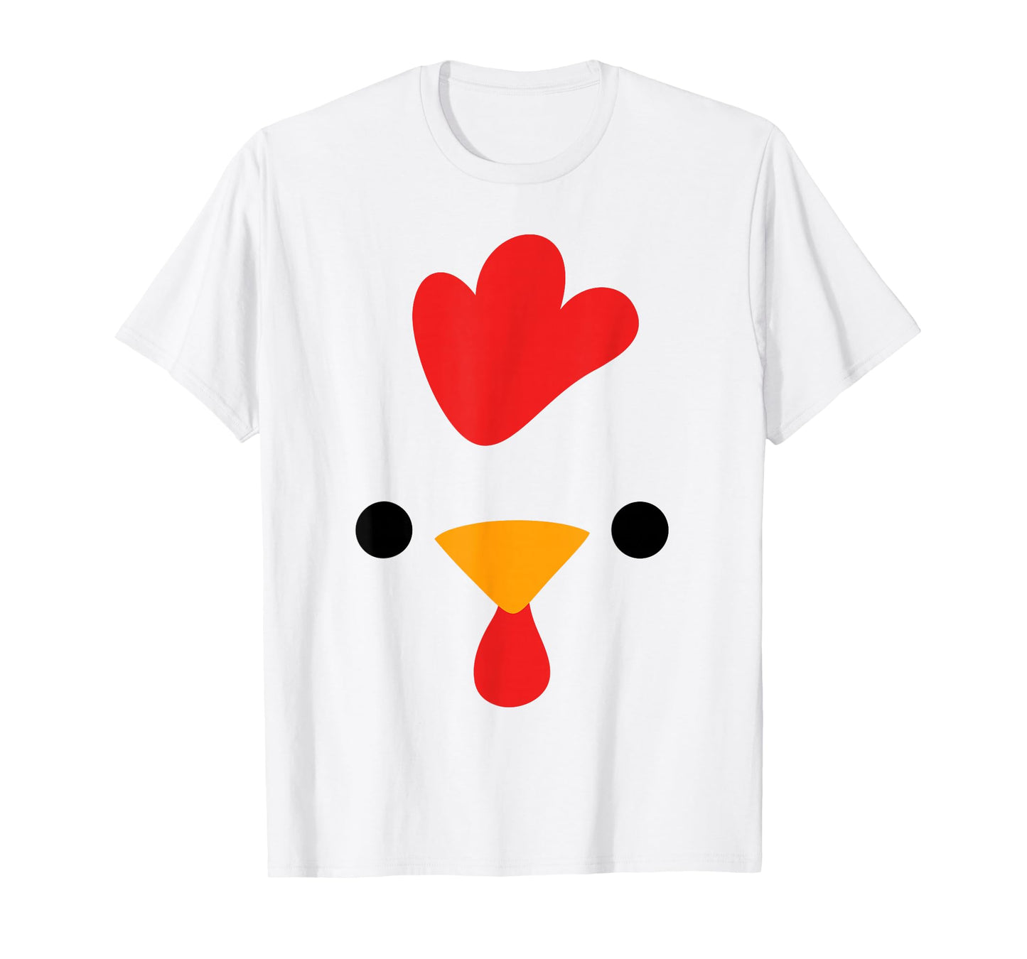 Chicken Halloween Costume Shirt Funny Adults Kids T-Shirt