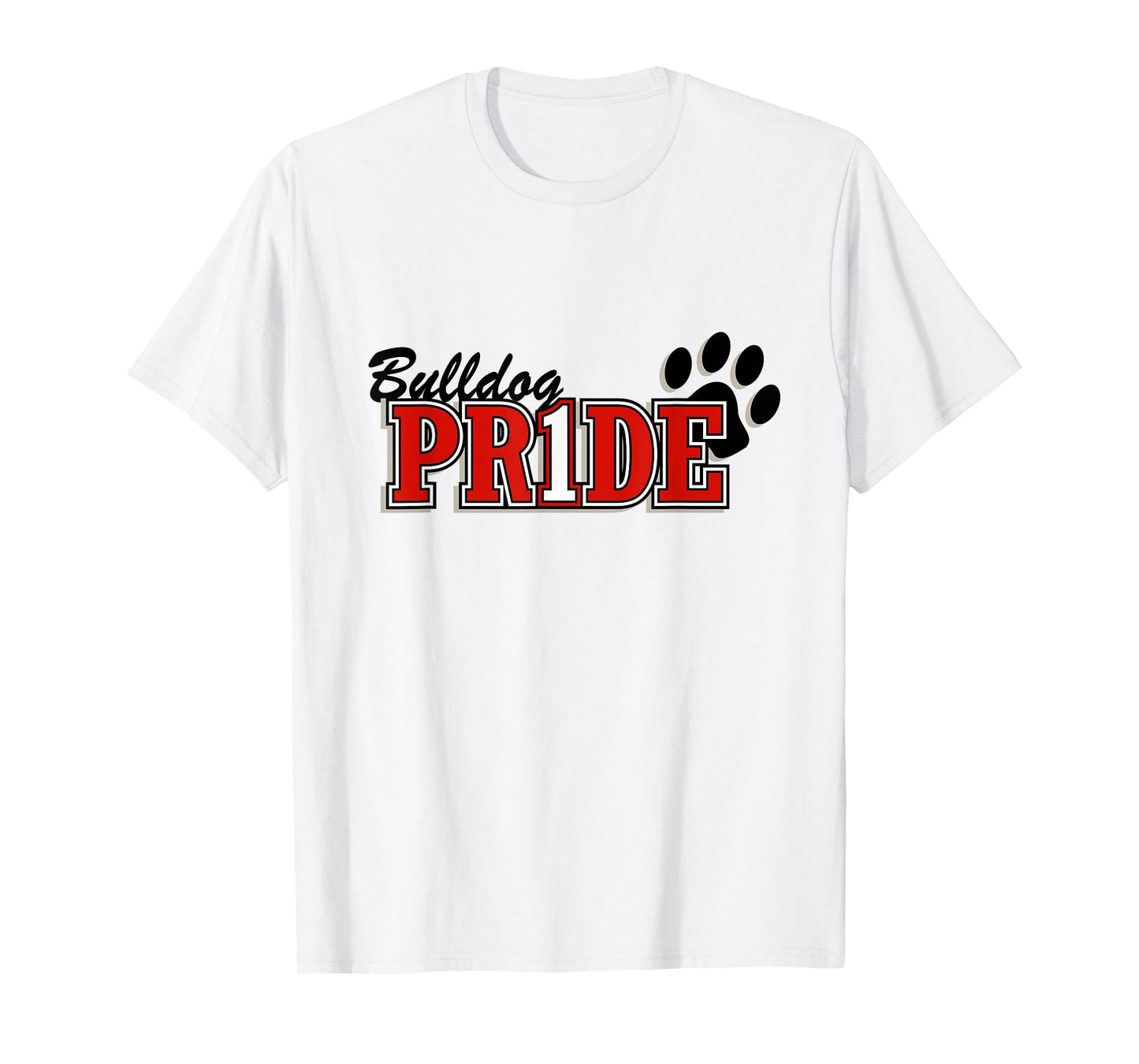 "Bulldog Football" T-Shirt for Sports Fans T-Shirt