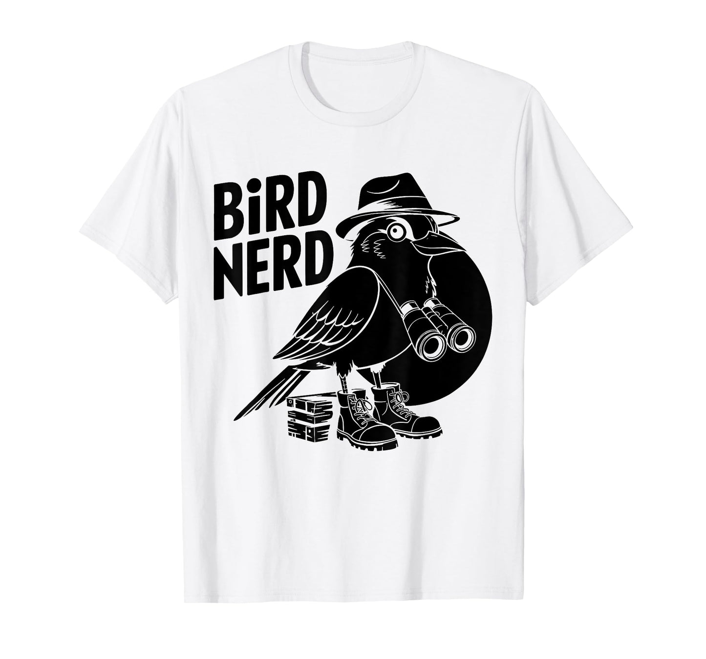 Bird Nerd Funny Bird Watching Birding Bird Lover Watcher T-Shirt
