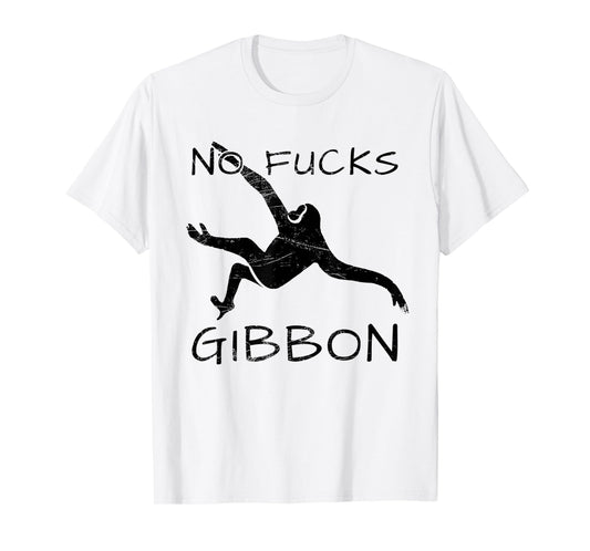Gibbon Funny Ape Monkey Animal T-Shirt