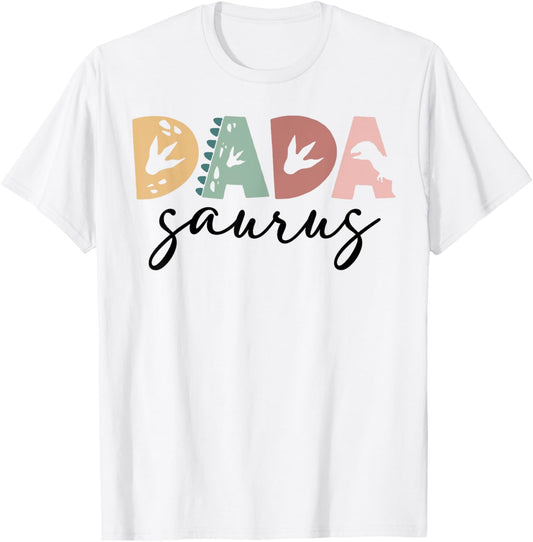 Dada Dinosaur Family Matching Birthday Girls Party Daughter T-Shirt