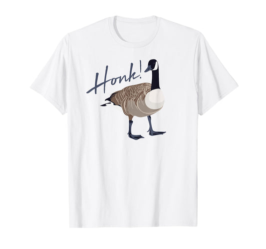 Canadian Goose Honk Funny Cute Bird Hunter Gift Animal T-Shirt