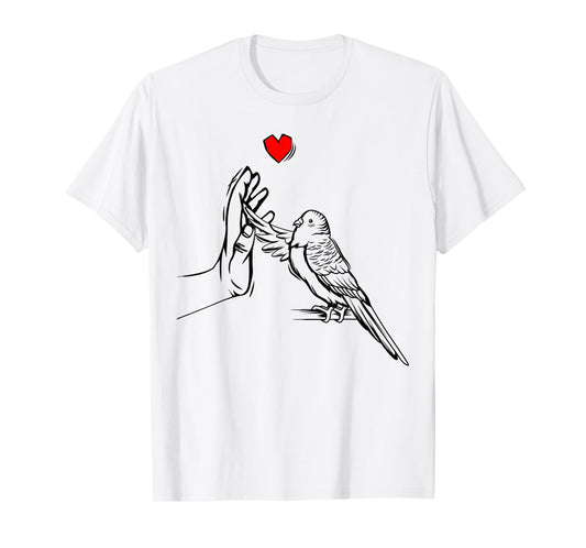 Budgie Love Parakeet Budgerigar Womens Gift T-Shirt
