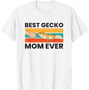Best Gecko Mom Ever Lizard Leopard Gecko T-Shirt