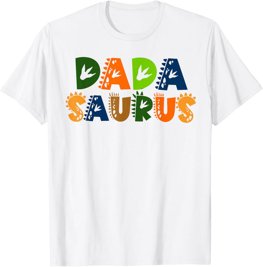 Daddy Saurus Dad Dinosaur Birthday Family Matching T-Shirt
