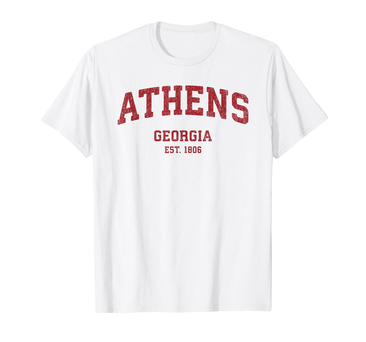 Athens Georgia GA Vintage Athletic Sports Design T-Shirt