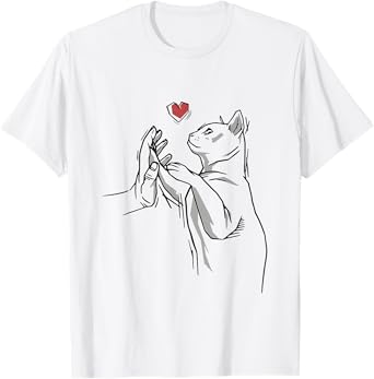 Cat Pet Cat Motif Women Cat T-Shirt