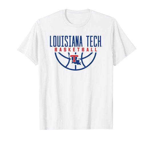 Louisiana Tech Bulldogs Basketball Arch T-Shirt
