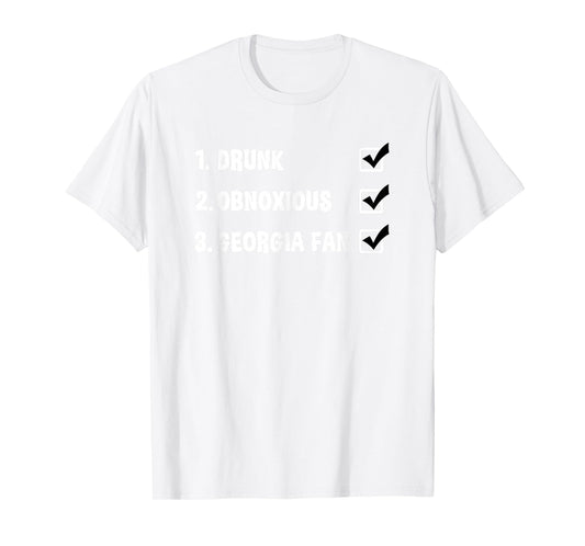 Drunk Obnoxious Georgia T-Shirt