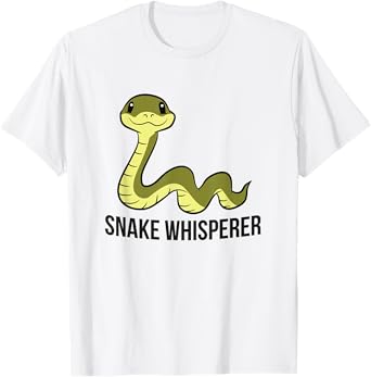 Snake Whisperer Reptile Snake Owner Love Snakes T-Shirt