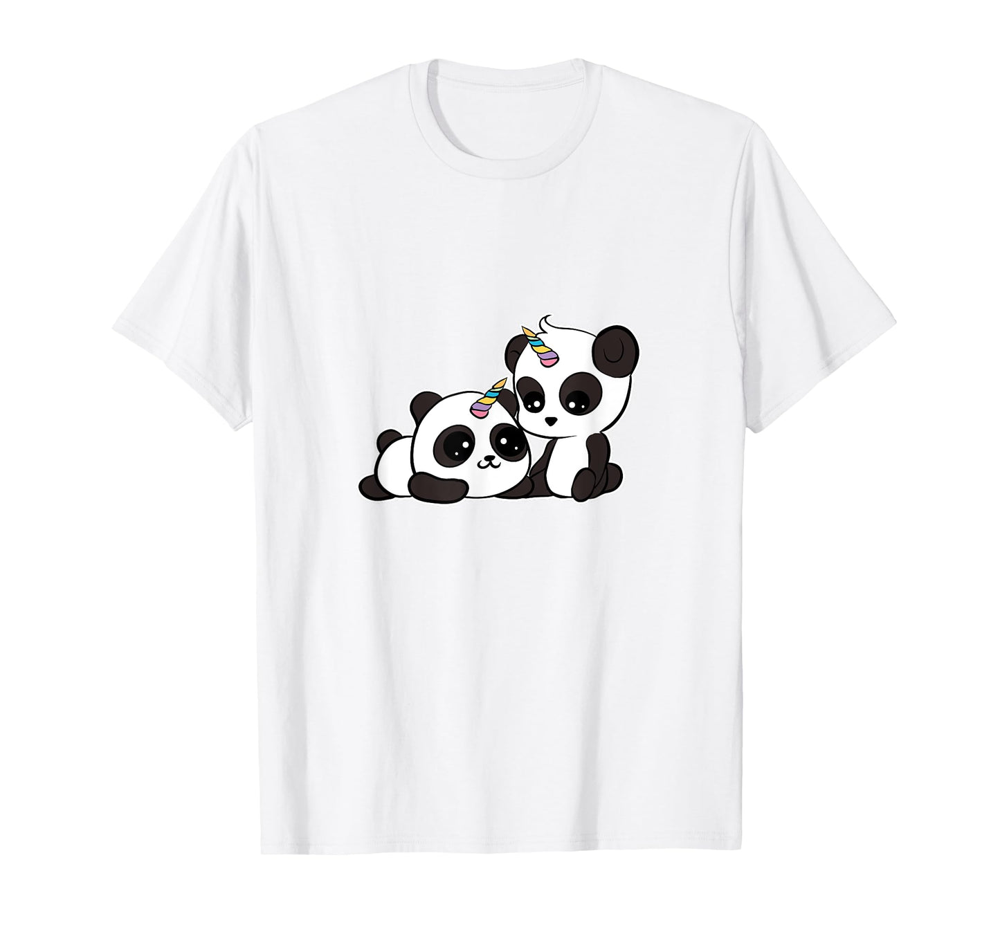 Kawaii Panda Unicorn T-Shirt Pandacorn Lover Tee T-Shirt