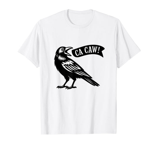Funny Blackbird Crow Ca Caw Bird Watching Crow Lovers T-Shirt