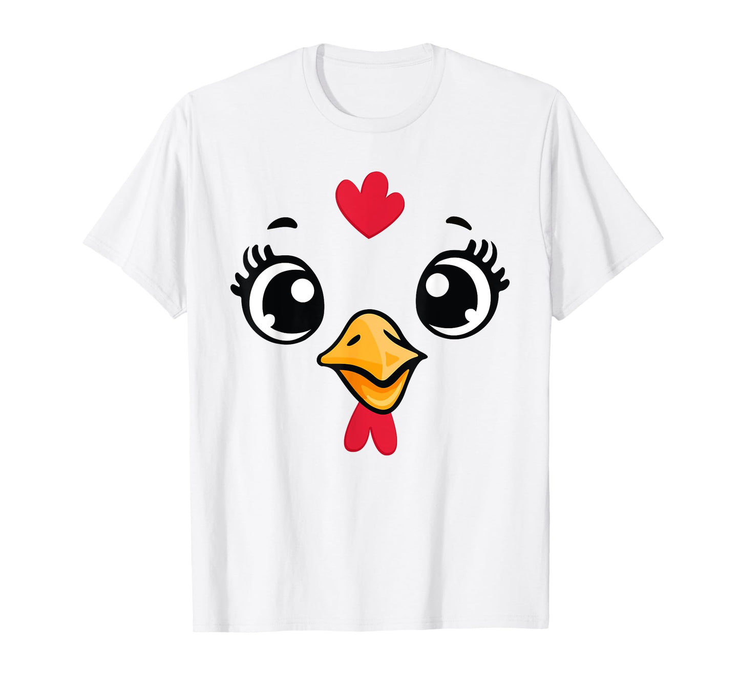 Funny Chicken Halloween Costume for Men Women Kids Halloween T-Shirt