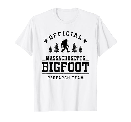 Official Massachusetts Bigfoot Research Team T-Shirt
