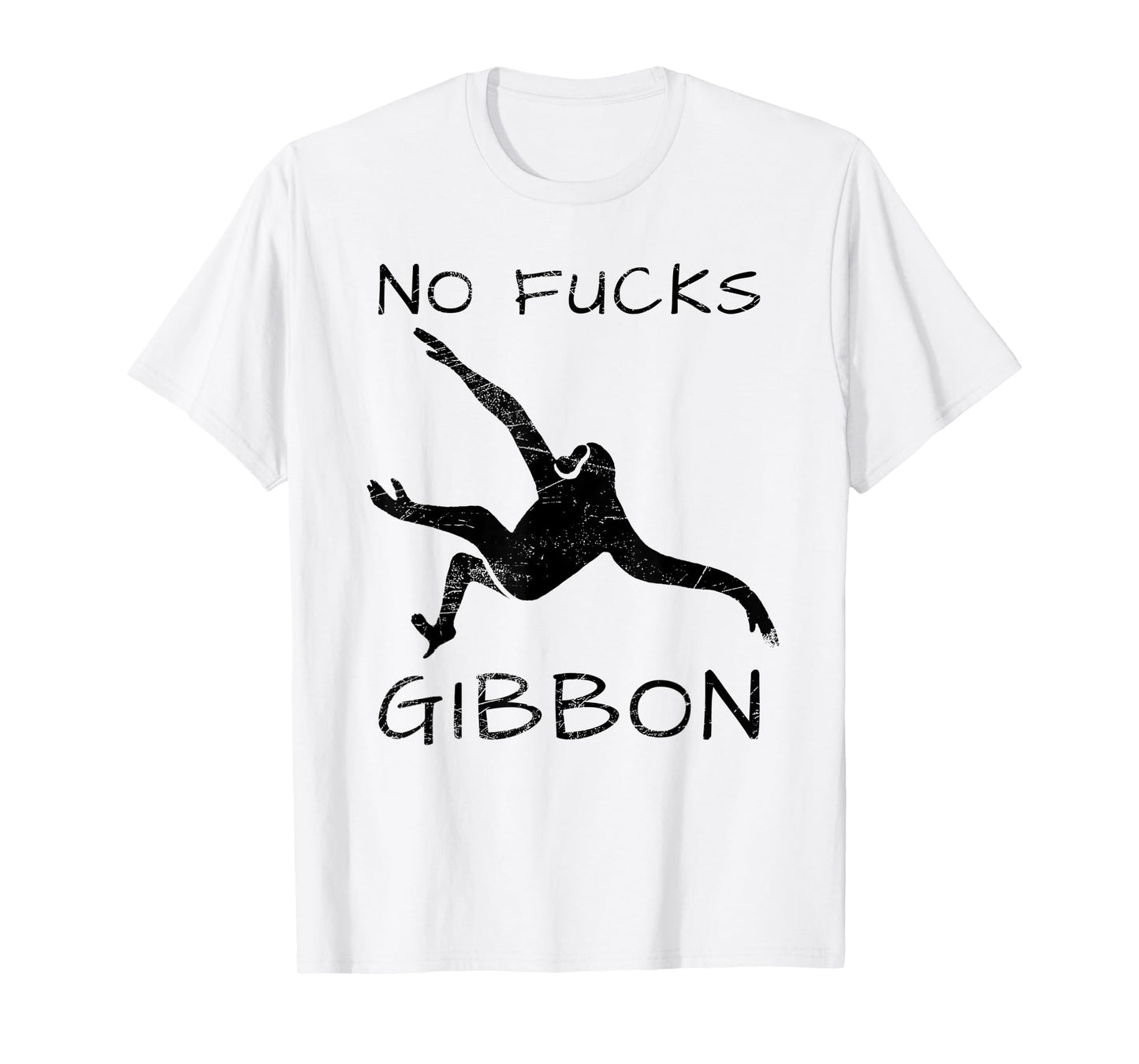 Gibbon Funny Ape Monkey Animal T-Shirt