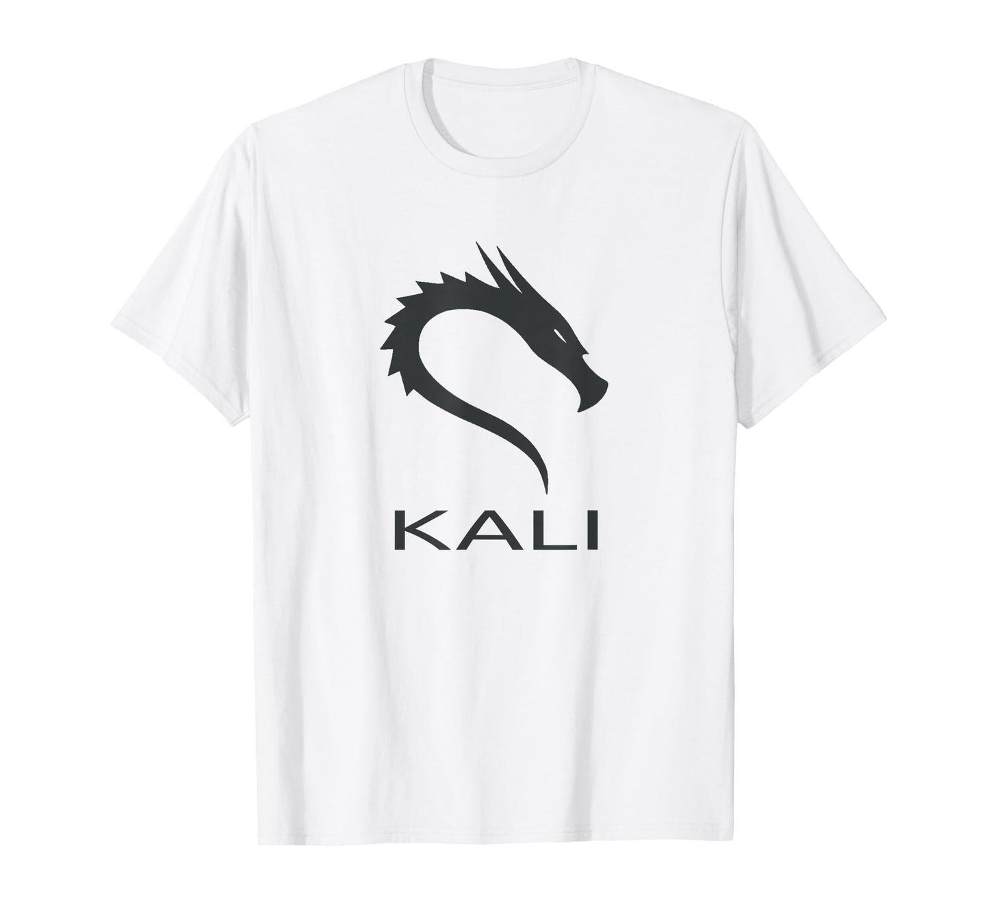 Kali Linux tagline T-Shirt with Dragon Open Source Os Tee T-Shirt