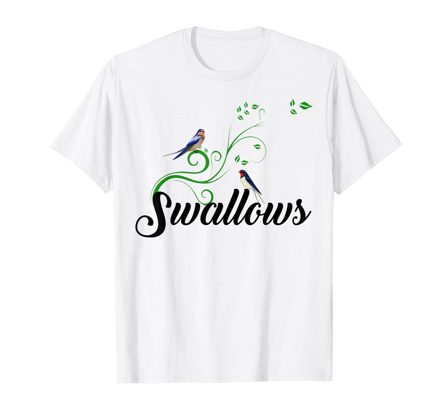 SWALLOWS or SPITS? Cute Funny Inappropriate Suggestive T-Shirt