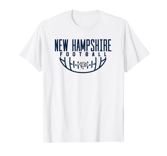 University of New Hampshire UNH Wildcats Football Arch T-Shirt