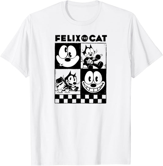 Felix the Cat Checkers T-Shirt