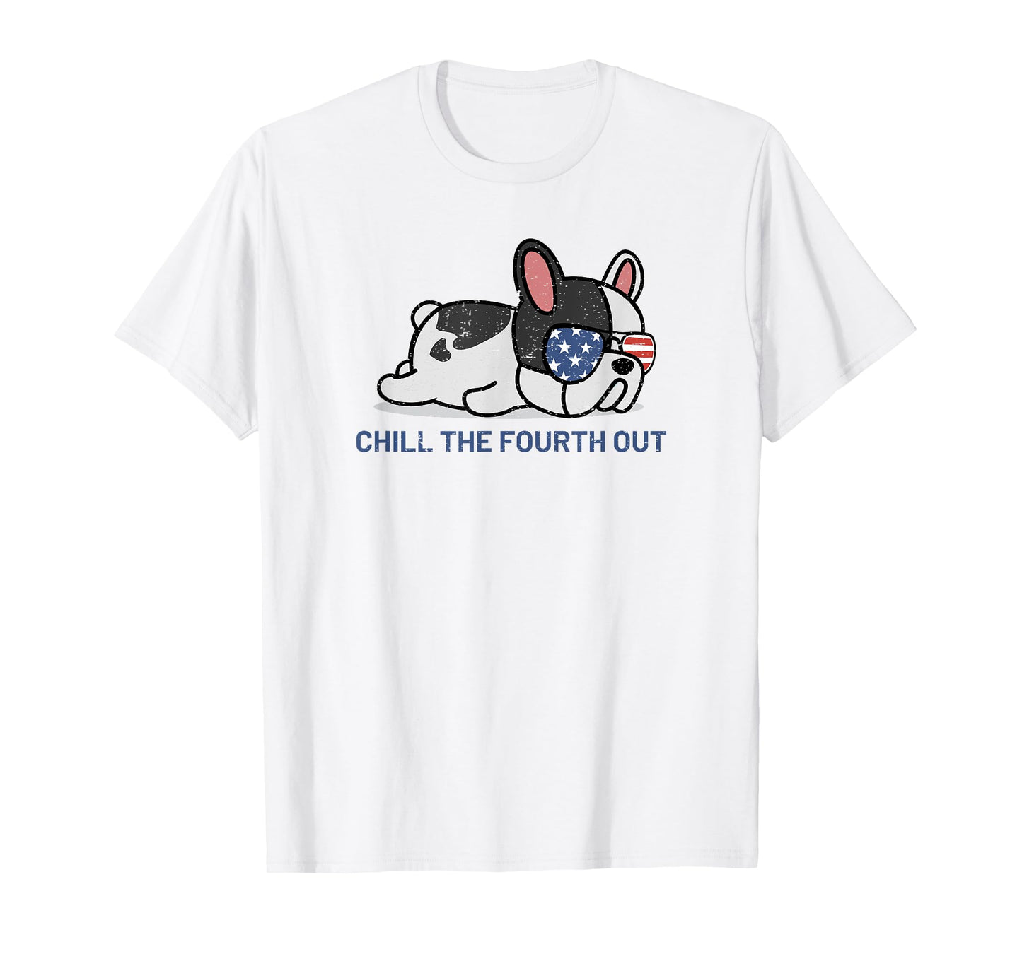 Funny 4th Of July French Bulldog Gift For Frenchie Lover T-Shirt