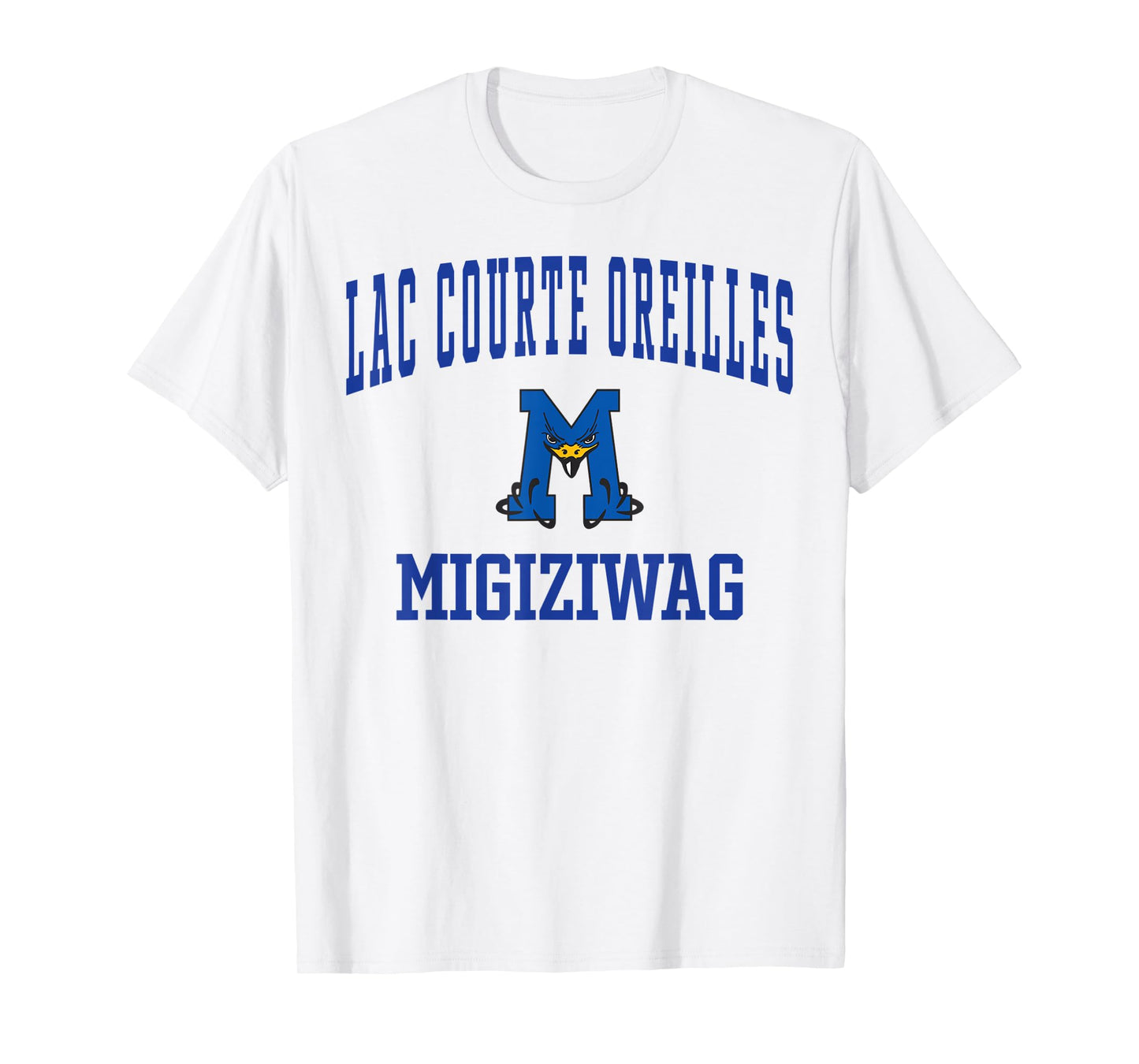 Lac Courte Oreilles Ojibwe School Migiziwag T-Shirt