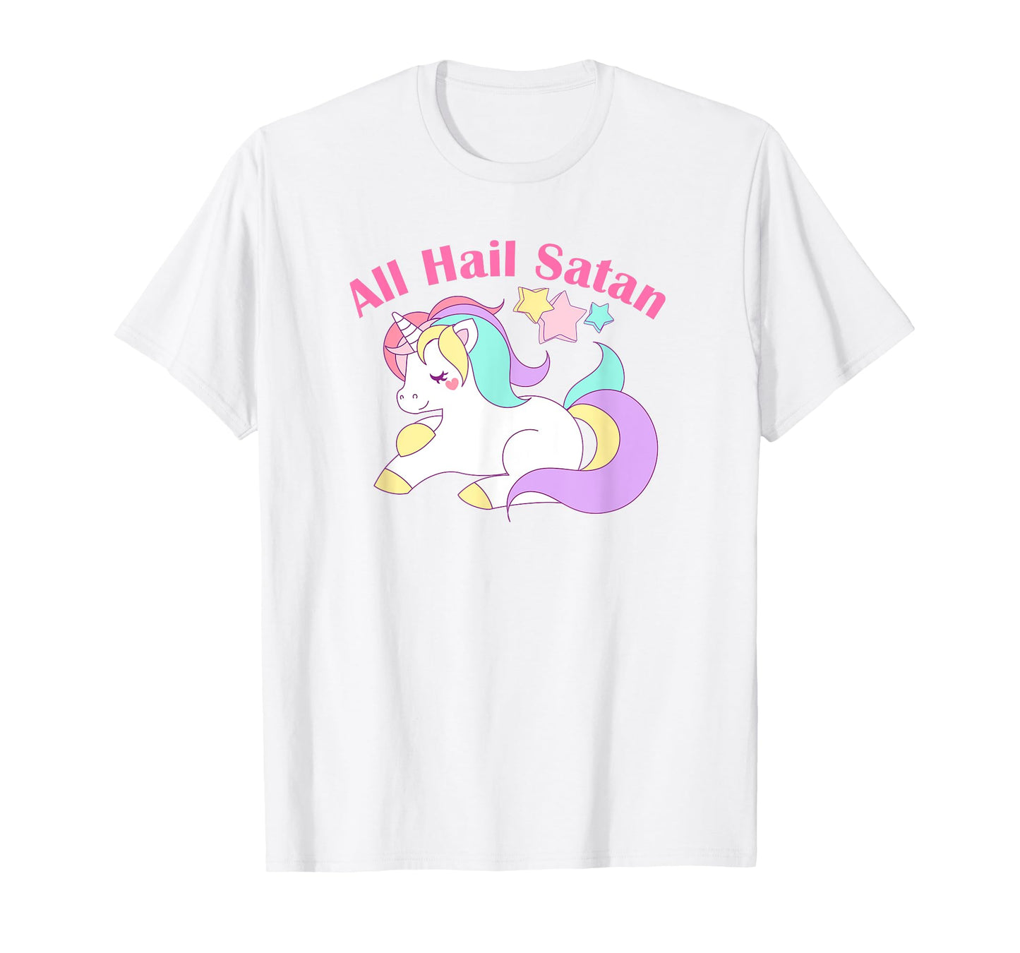 Pastel Goth Shirt Kawaii Unicorn Death Metal T-Shirt T-Shirt