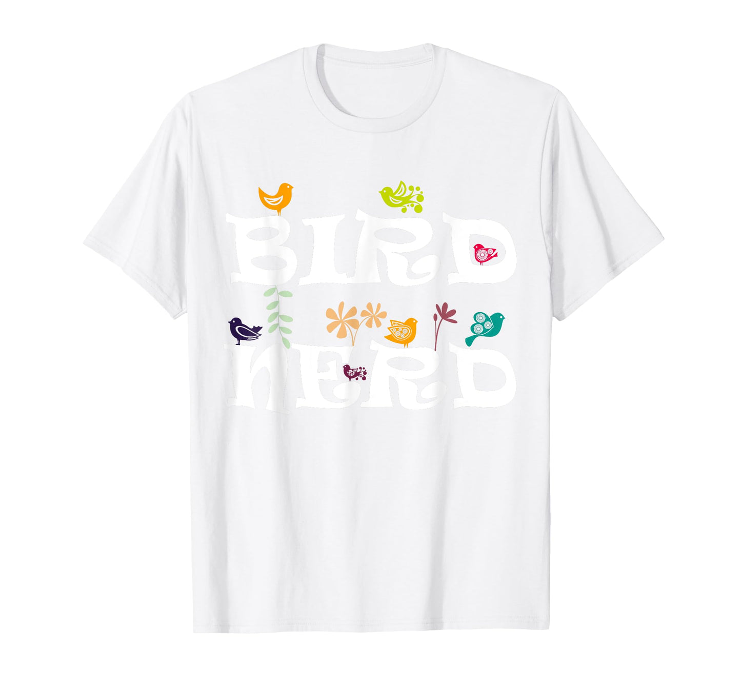 Birds to Watch Bird Nerd Ornithology Science Birds Spicies Birdwatching T-Shirt - Unisex-Adults, Grey, Small