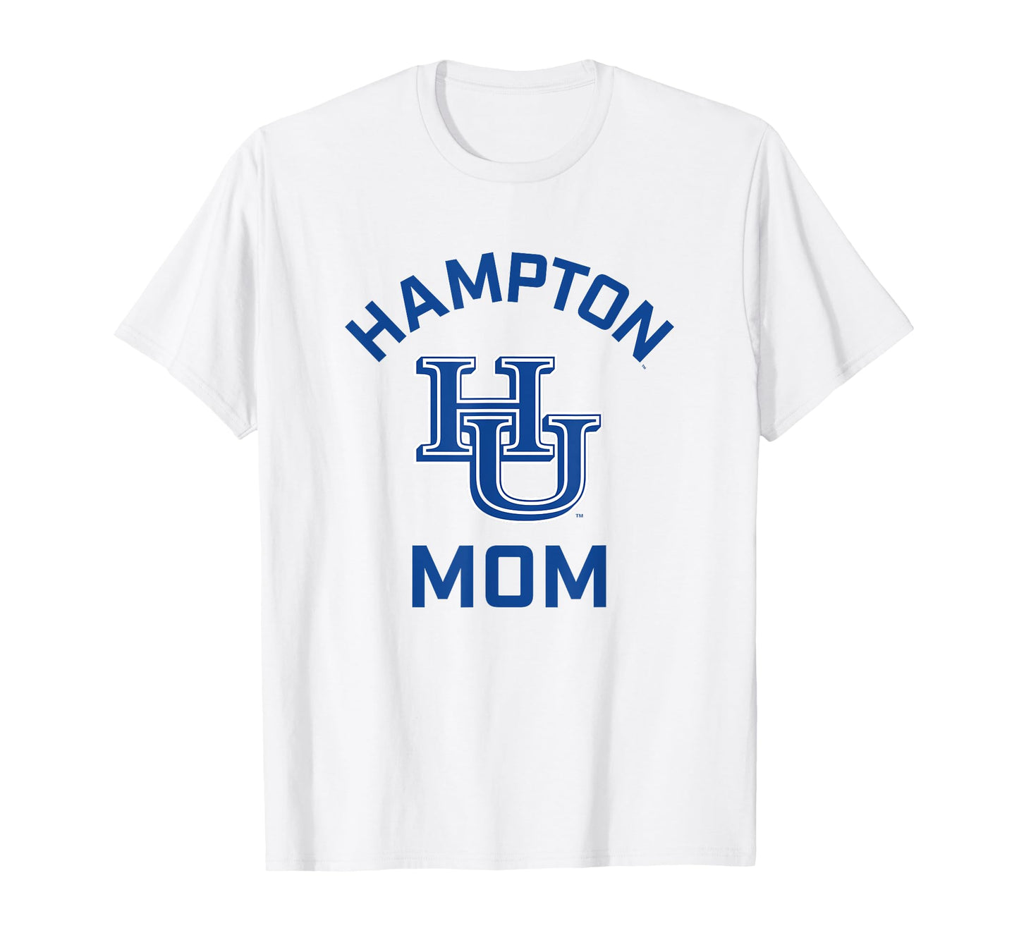 Hampton University Pirates Arched Mom T-Shirt