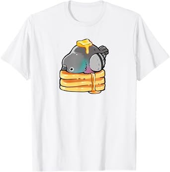 Pigeon Pancake T-Shirt (Common Pigeon) T-Shirt