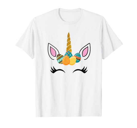 Unicorn Easter Shirt egg easter for Girls & Women T-Shirt