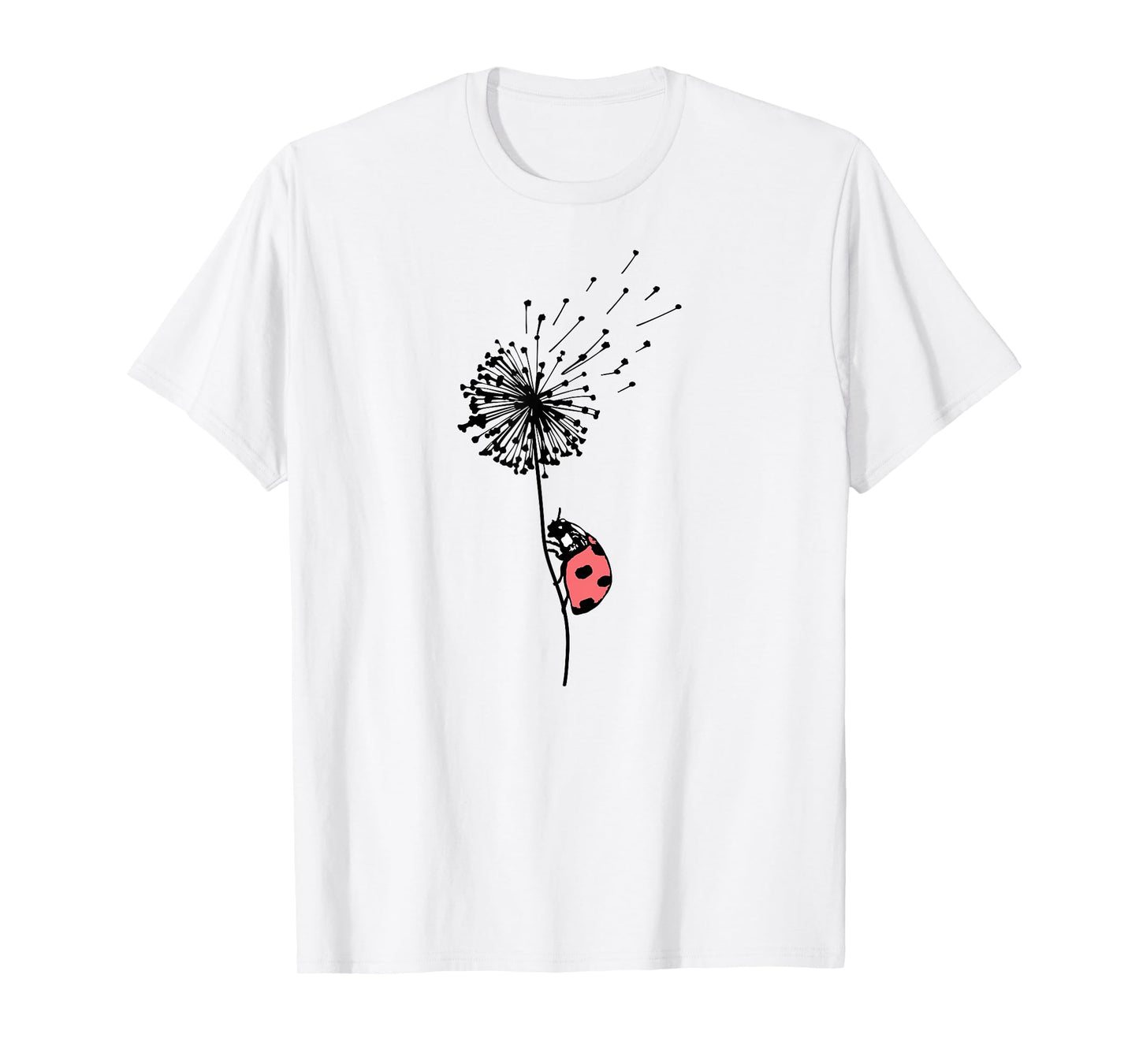 Ladybird on Dandelion T-Shirt