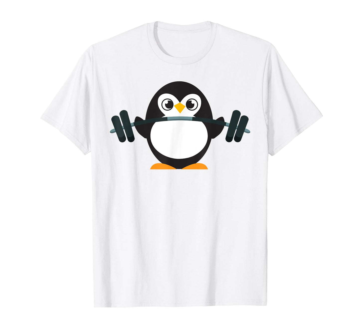 Cute Penguin Weightlifting Shirt - A Perfect Fitness Present T-Shirt