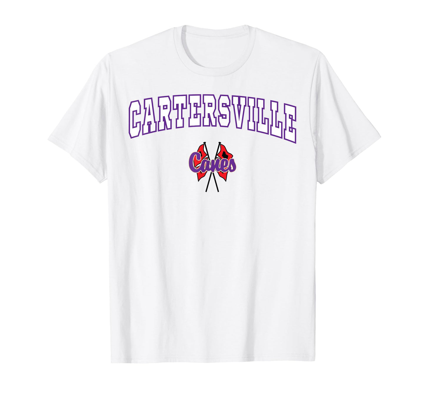 Cartersville High School Purple Hurricanes T-Shirt