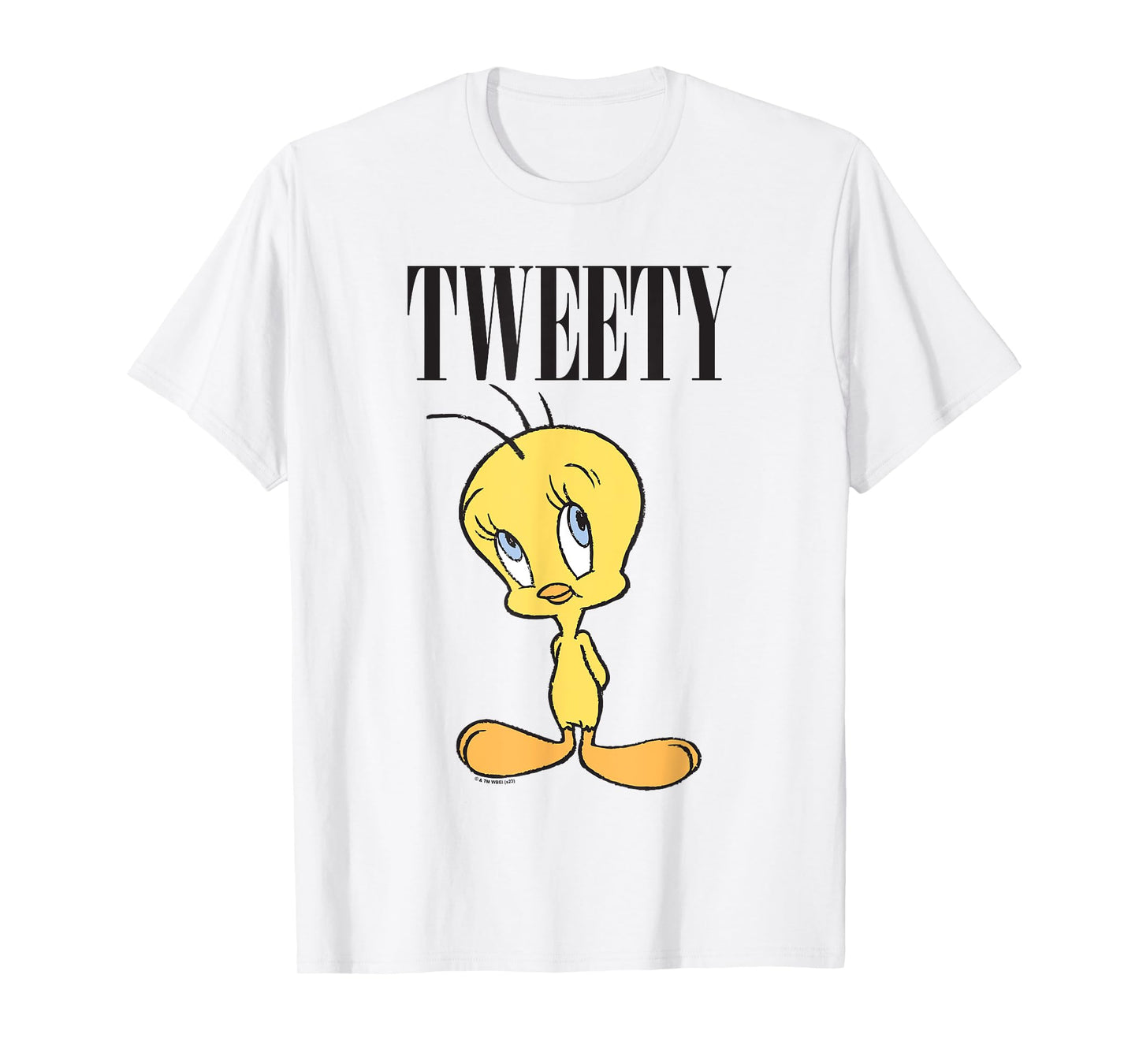 Looney Tunes Tweety Full Body Cute Portrait T-Shirt