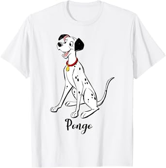 Disney 101 Dalmatians Pongo Portrait T-Shirt